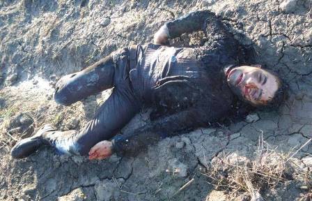 Zərdabda başı kəsilən şəxsin fotosu yayıldı